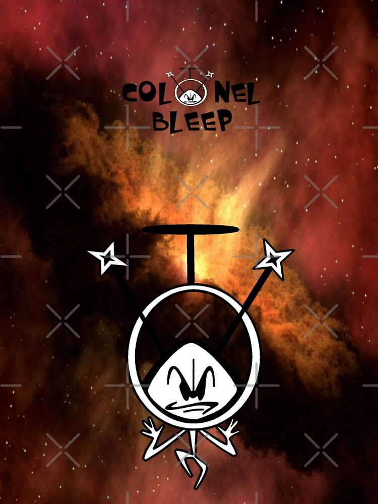 Colonel Bleep in the Cosmos ! by michaelrodents