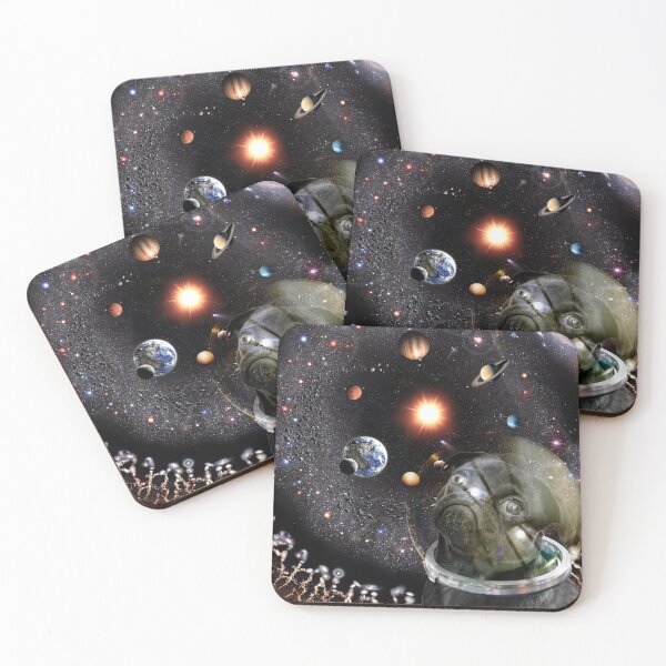 Item preview, PUG TREK dwarf breed bulldog and the Universe! designed and sold by Pablo Carlos Budassi.