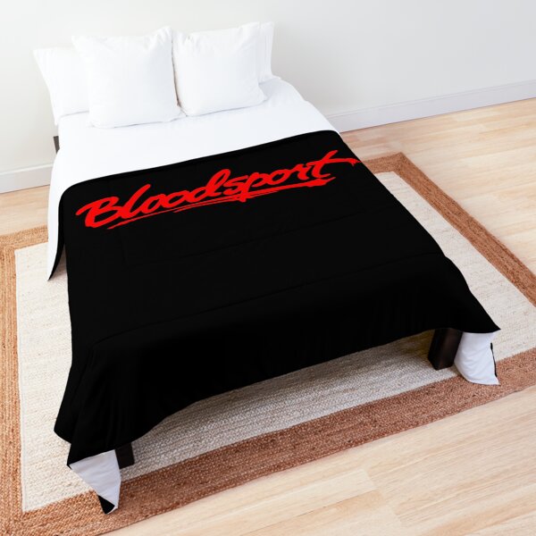 BloodSport Title Logo Comforter