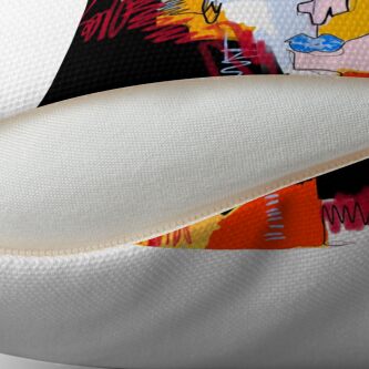 Alternate view of Fragments Throw Pillow