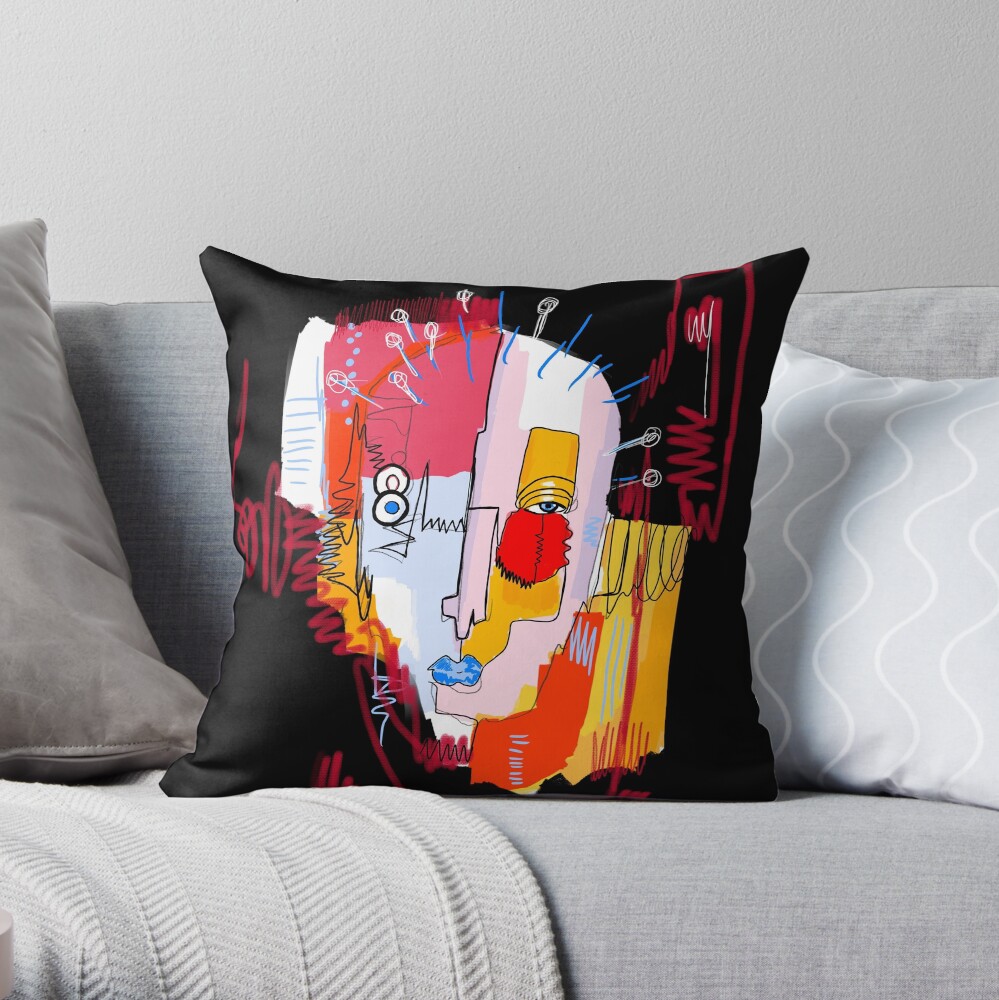 Fragments Throw Pillow