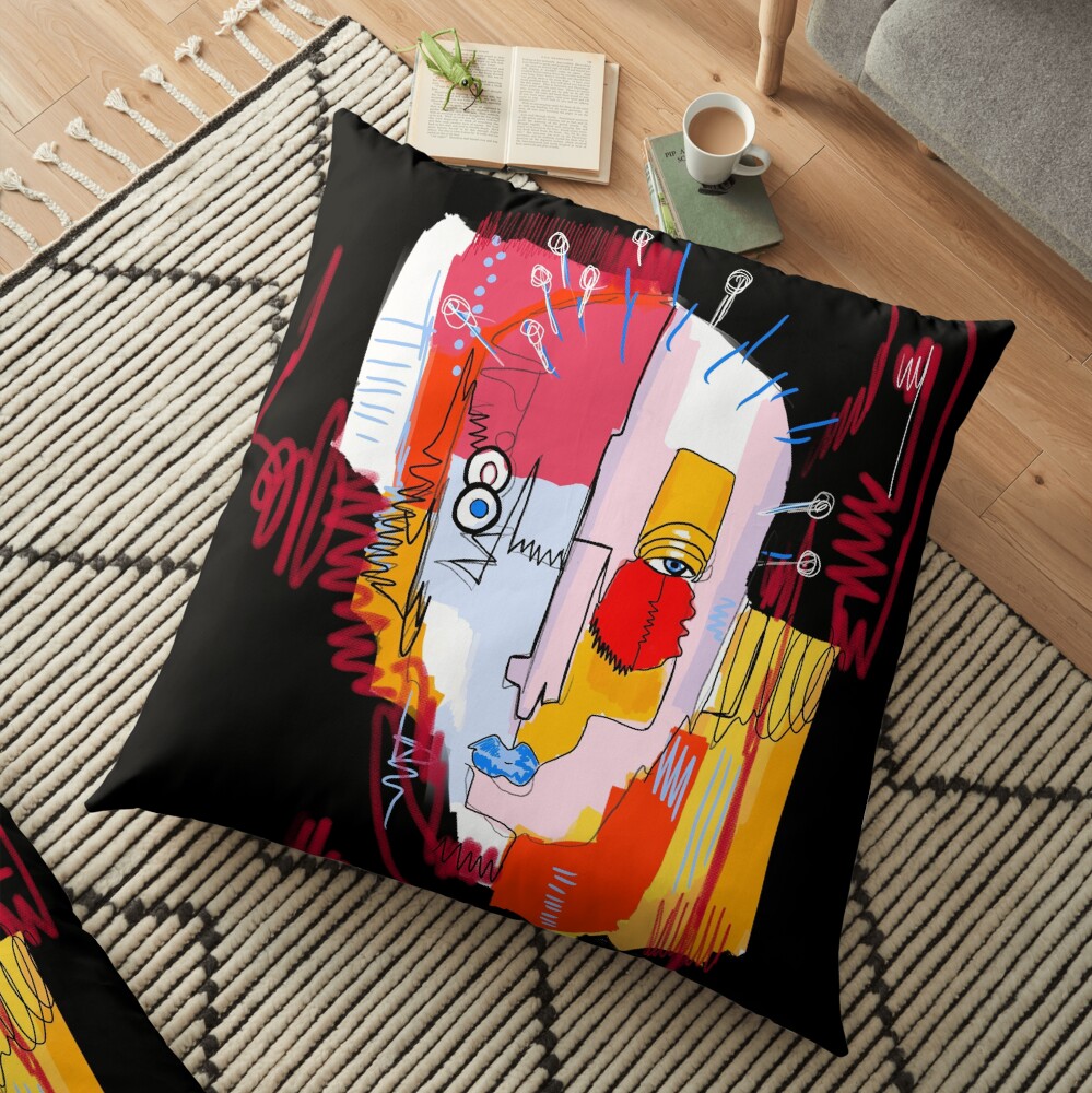 Fragments Floor Pillow