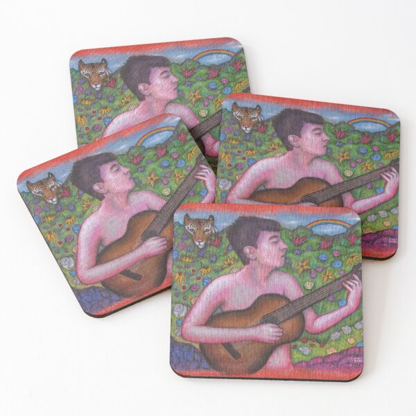 Item preview, Tar Majenye singing to the Flowers designed and sold by Carlos Luis  Sánchez Becerra.