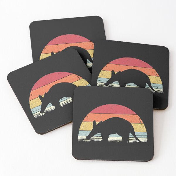 Item preview, Aardvark product. Retro Style Zoo Animal print designed and sold by PackAPunch.