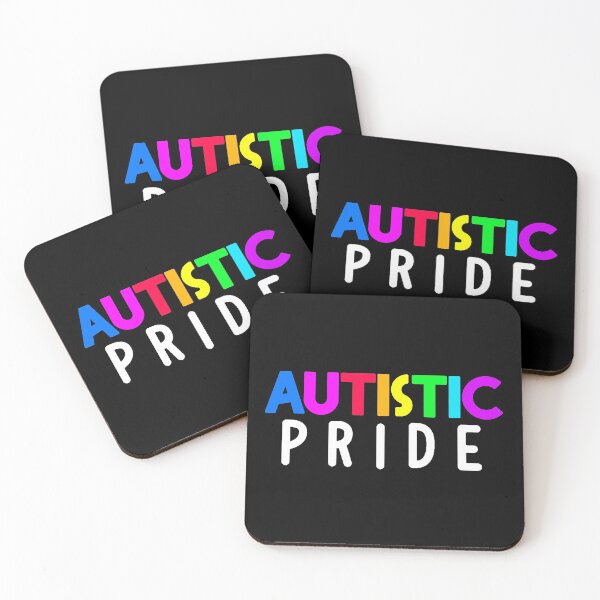 Item preview, Autistic Pride (white text) designed and sold by SiCk-FisH.