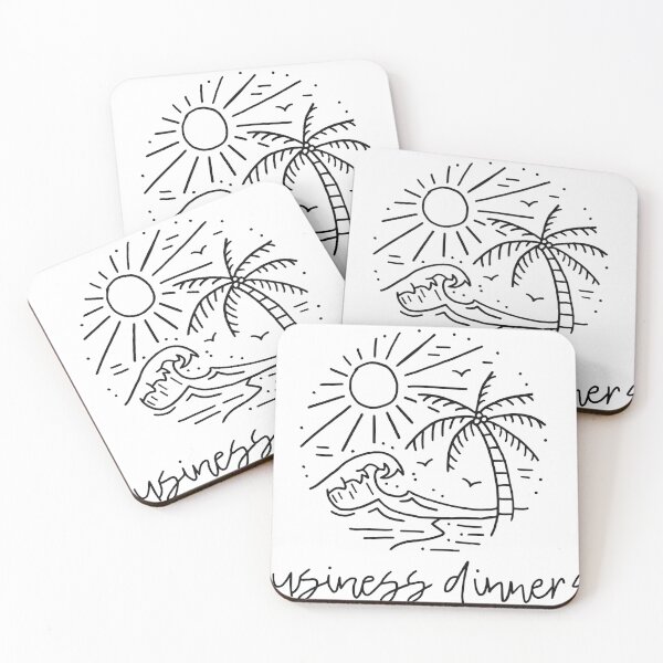 Item preview, business dinners sigrid line drawing designed and sold by ★ Autumn and Elworthy  ★.