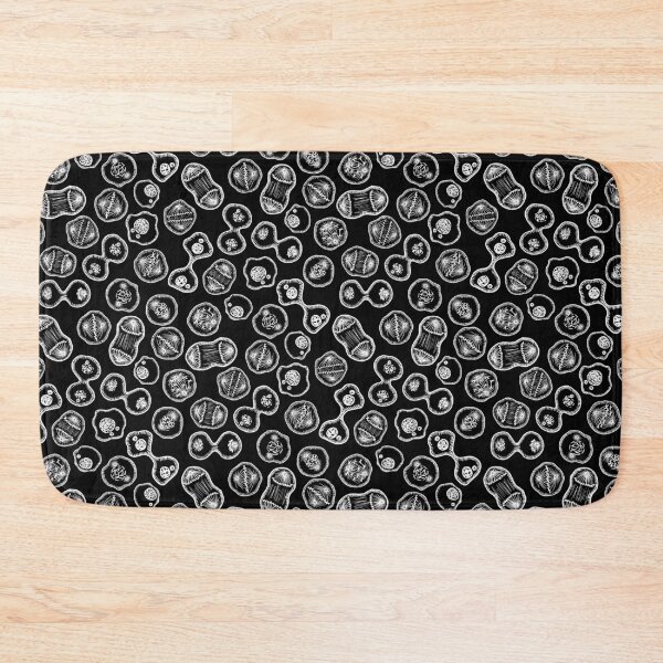Item preview, Mitosis - White on Black designed and sold by Hodgepodge Bricolage.