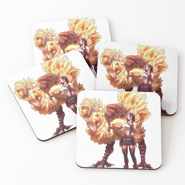 Item preview, Chocobo & Tifa free space designed and sold by Undeadsushii.