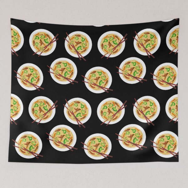 Item preview, Lo mein pattern chow mein  designed and sold by KeytonDesign.