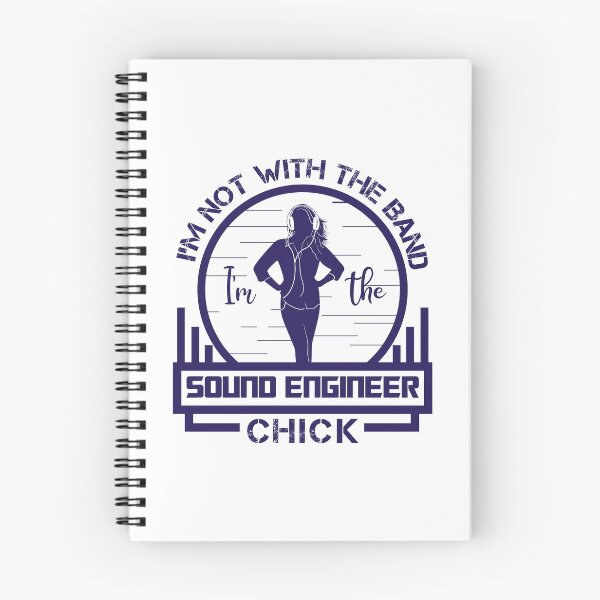 Item preview, I'm Not With The Band, I'm The Sound Engineer Chick designed and sold by EdifyEra.