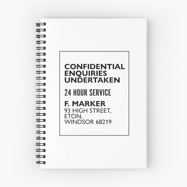 Item preview, Confidential Enquiries Undertaken designed and sold by Off the Box.