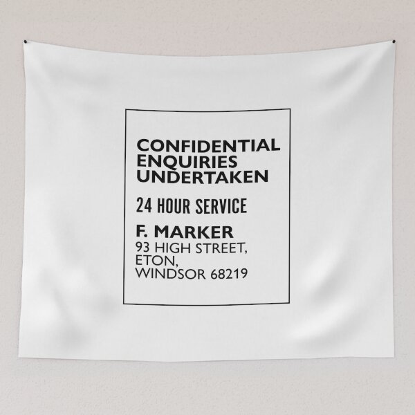 Item preview, Confidential Enquiries Undertaken designed and sold by Off the Box.