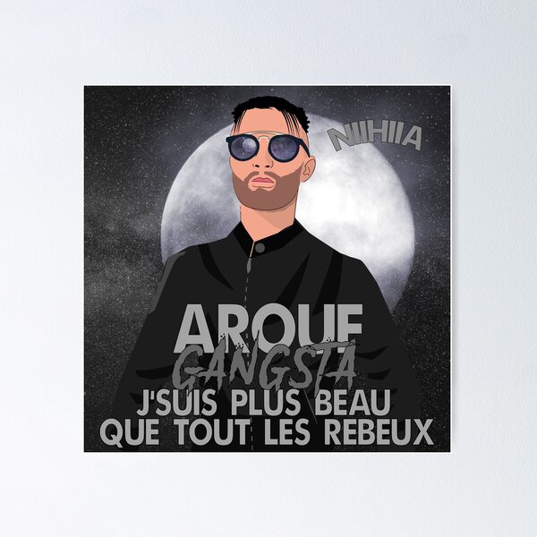 Item preview, AROUF GANGSTA I'M MORE BEAUTIFUL THAN ALL THE REBEUX JACKET designed and sold by NIIHIIA.