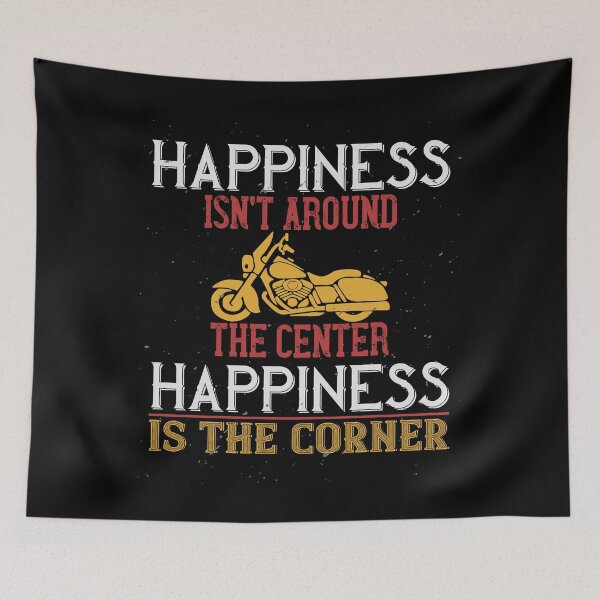 Item preview, Happiness Is The Corner designed and sold by Khalmer ⭐⭐⭐⭐⭐.