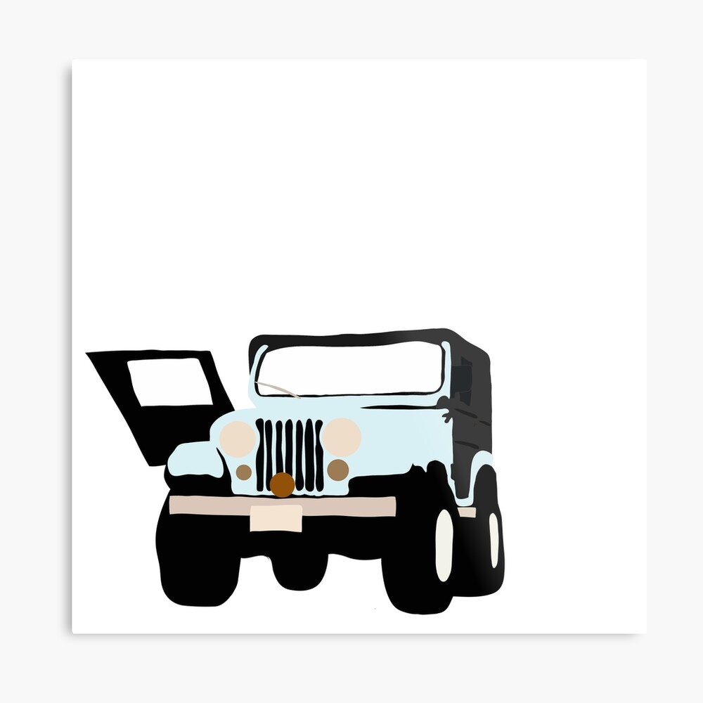 Stiles Stilinski Jeep Canvas Print By Amalieedits Redbubble