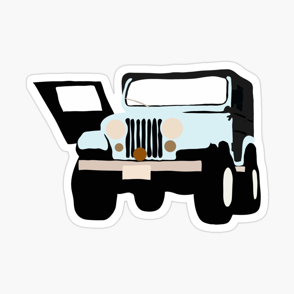 Stiles Stilinski Jeep Canvas Print By Amalieedits Redbubble