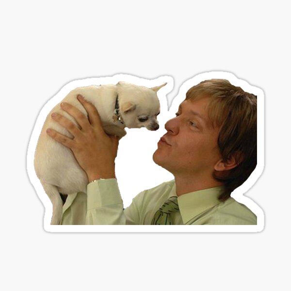 mr g and celine Sticker