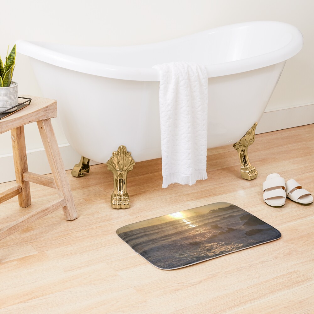 Vista previa del artículo con la obra «Alfombra de baño», diseñado y vendido por Ruminations.