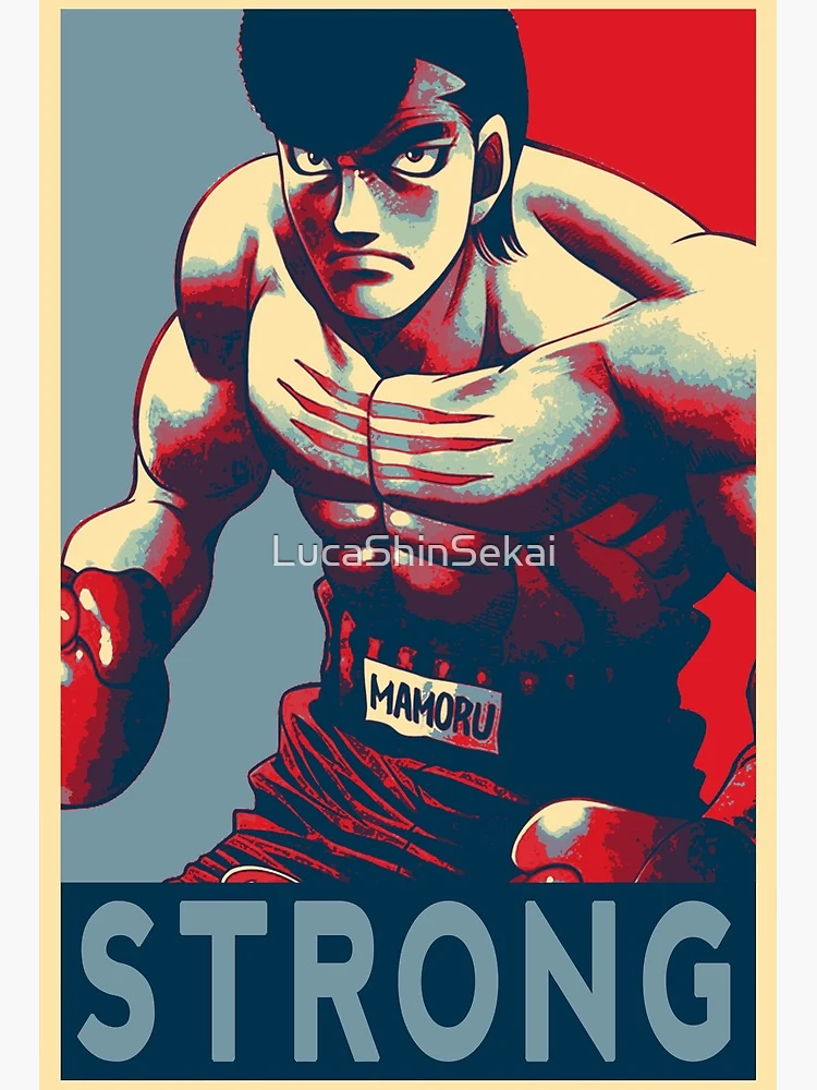 Hajime No Ippo - Ippo Makunouchi Anime Manga Character Print Poster for  Sale by AlL-AbOoTaNiMe