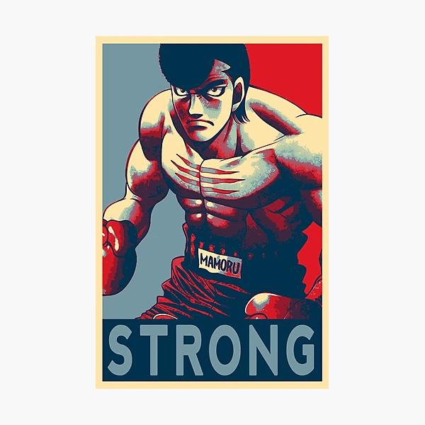 Hajime No Ippo - Ippo Makunouchi Anime Manga Character Print Photographic  Print for Sale by AlL-AbOoTaNiMe