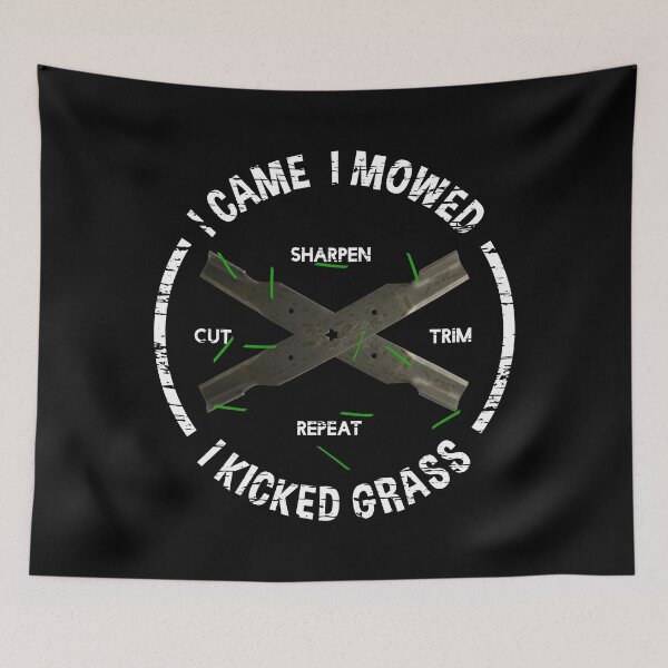 Item preview, I Came I Mowed Funny Lawn Care designed and sold by Jmack40.