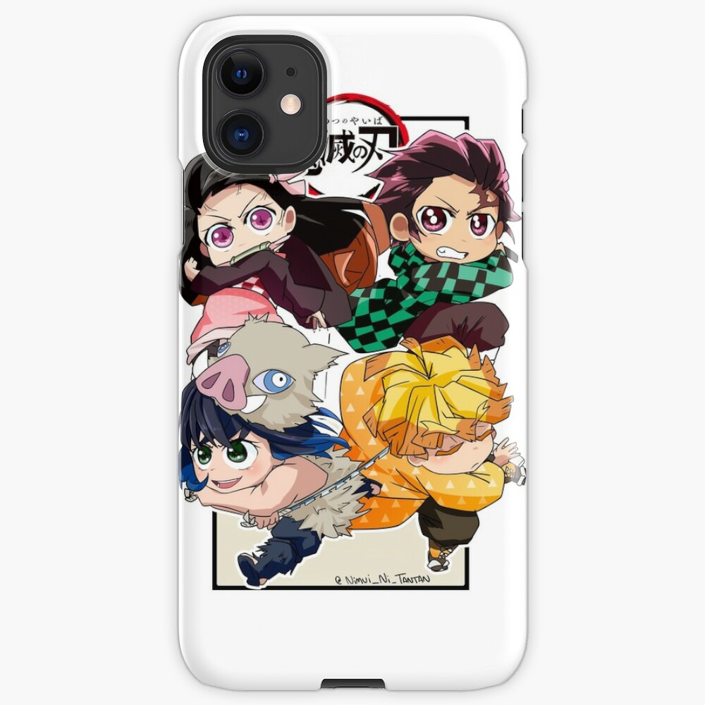 Funda Y Vinilo Para Iphone Kny Chibi De Nimuinitantan Redbubble