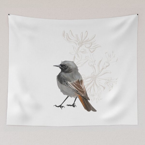 Item preview, Grumpy Junco Bird designed and sold by vstudioart.