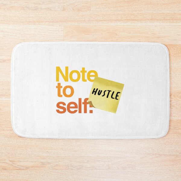 Item preview, Note to Self: Hustle designed and sold by the-type-store.
