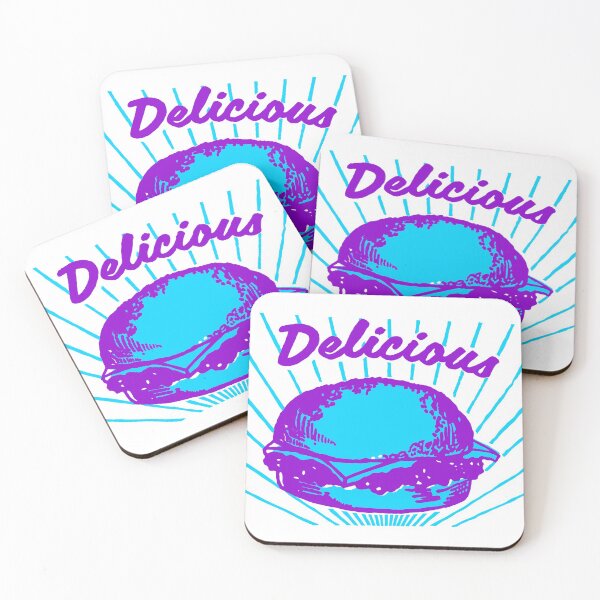 Item preview, Delicious Burger Blue and Purple designed and sold by shtem.