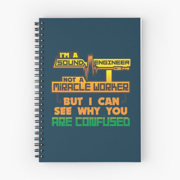 Item preview, I'm a Sound Engineer, not a Miracle Worker, but I Can See Why You're Confused designed and sold by EdifyEra.