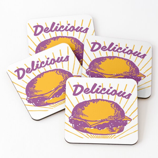 Item preview, Delicious Burger Orange and Purple designed and sold by shtem.