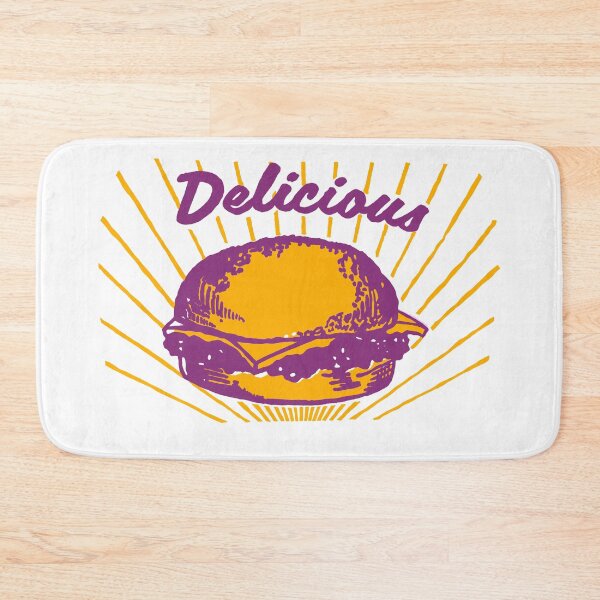 Item preview, Delicious Burger Orange and Purple designed and sold by shtem.
