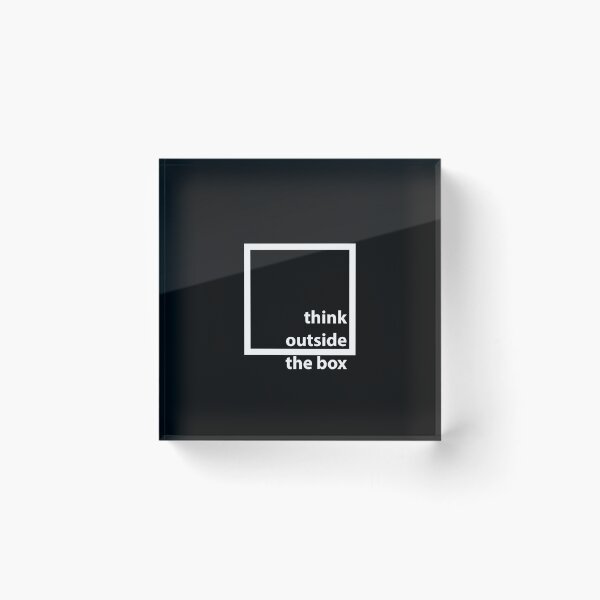 Item preview, think outside the box designed and sold by adeking.