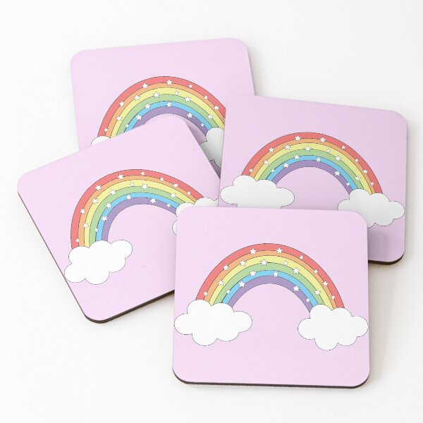 Item preview, Pastel Rainbow And Stars on Cloud 9 designed and sold by blissery.