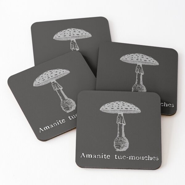 Item preview, Mushrooms Amanite Tue-Mouches Grey  designed and sold by shtem.