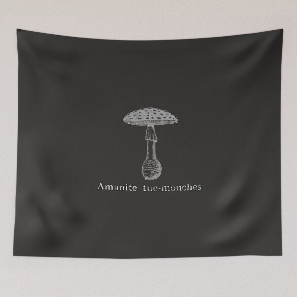 Item preview, Mushrooms Amanite Tue-Mouches Grey  designed and sold by shtem.