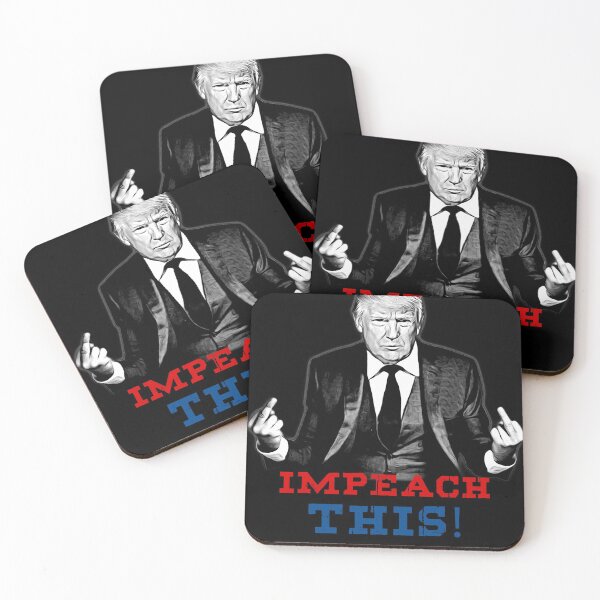 Item preview, Impeach This Trump Giving the bird designed and sold by yourtrumpshop.