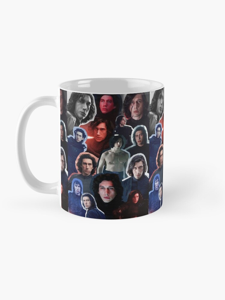 Alternate view of Adam Driver as Ben/Kylo Collage Edit Mug