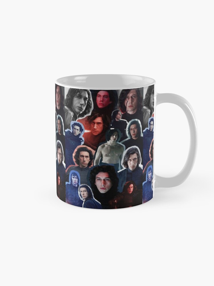 Alternate view of Adam Driver as Ben/Kylo Collage Edit Mug