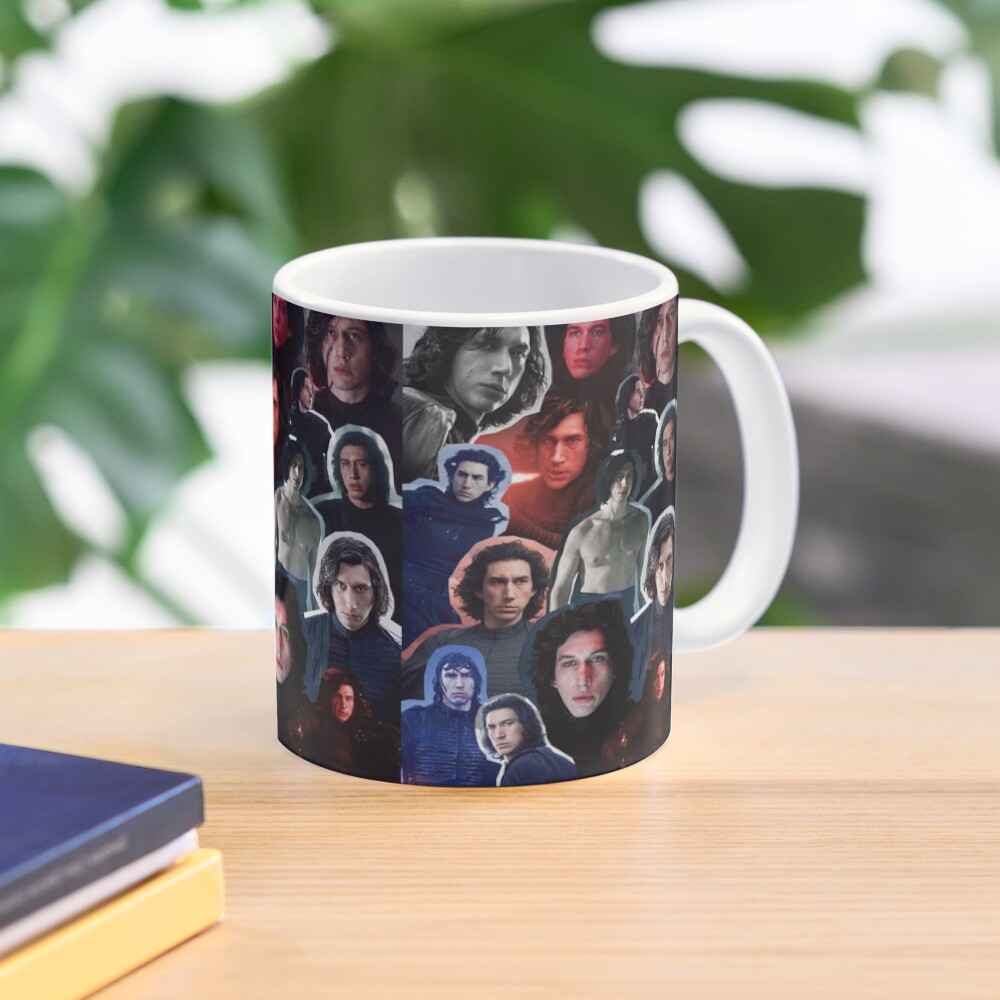 Adam Driver as Ben/Kylo Collage Edit Mug
