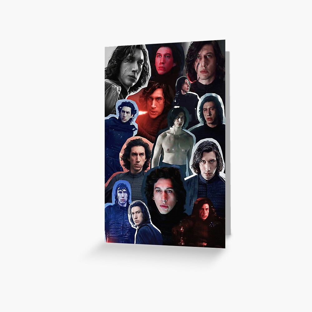 Adam Driver Als Ben Kylo Collage Edit Kunstdruck Von Goon Squad Redbubble