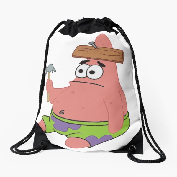 Patrick star Drawstring Bag