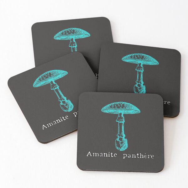Item preview, Mushrooms Amenite Panthère Turquoise  designed and sold by shtem.