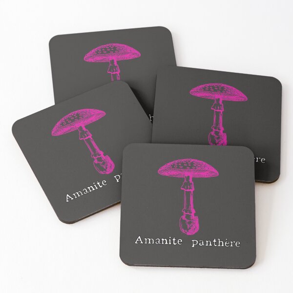 Item preview, Mushrooms Amenite Panthère Pink designed and sold by shtem.