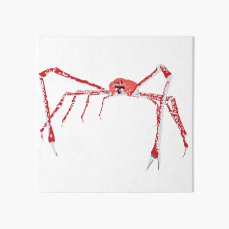 Japanese Spider Crab Art Board Prints Redbubble