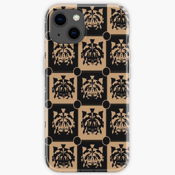 Abstract Tribal Masks iPhone Soft Case
