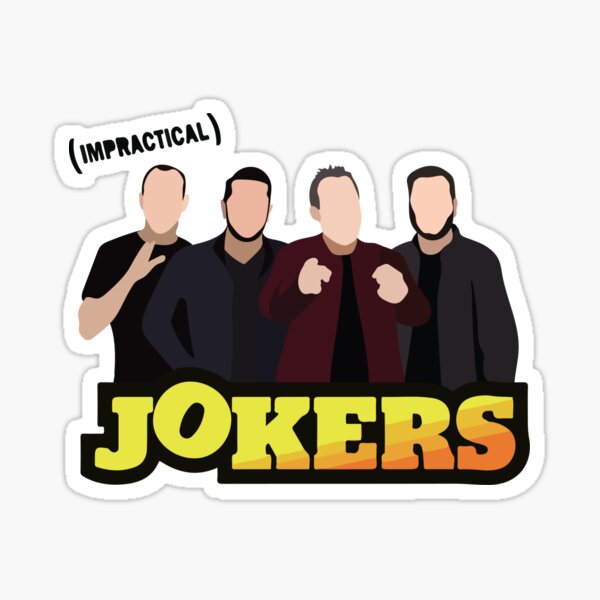 Impactical Jokers - Sal, Murr, Brian, Joe Sticker