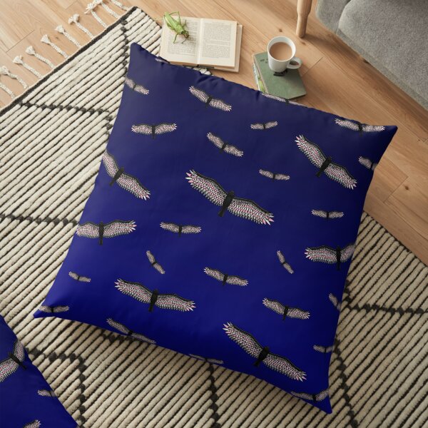 Fly With Pride, Raven Series - Demigirl Floor Pillow