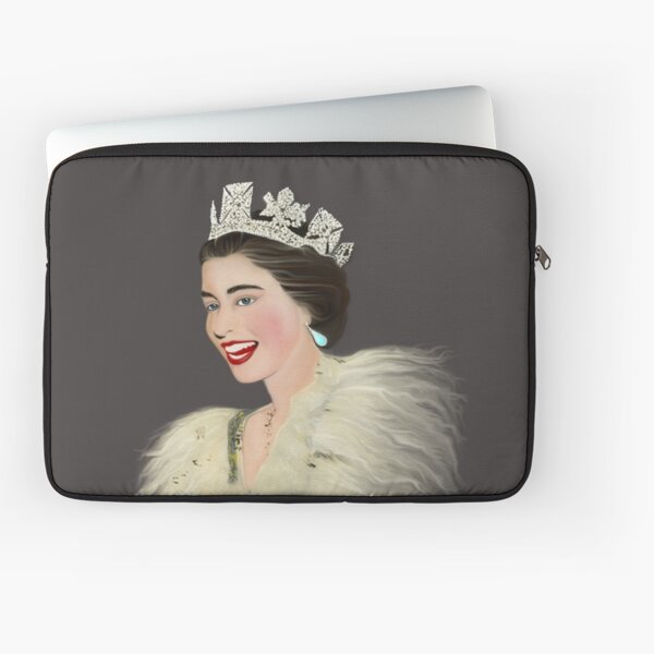 QUEEN ELIZABETH IN DIAMONDS Laptop Sleeve