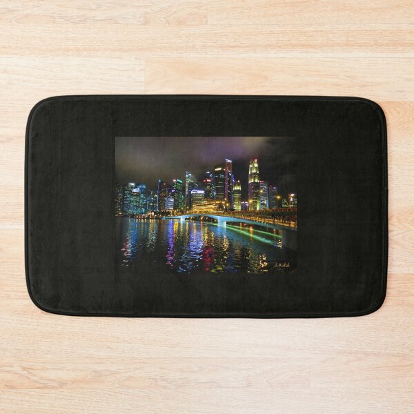 Item preview, Singapore Waterfront Night Lights designed and sold by Linda Walsh.